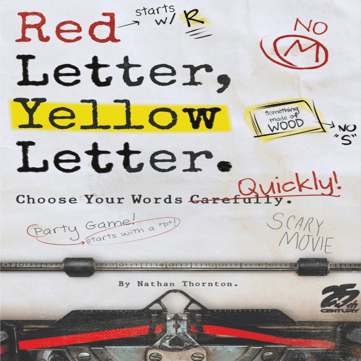 25th Century Games Red Letter Yellow Letter Card Game
