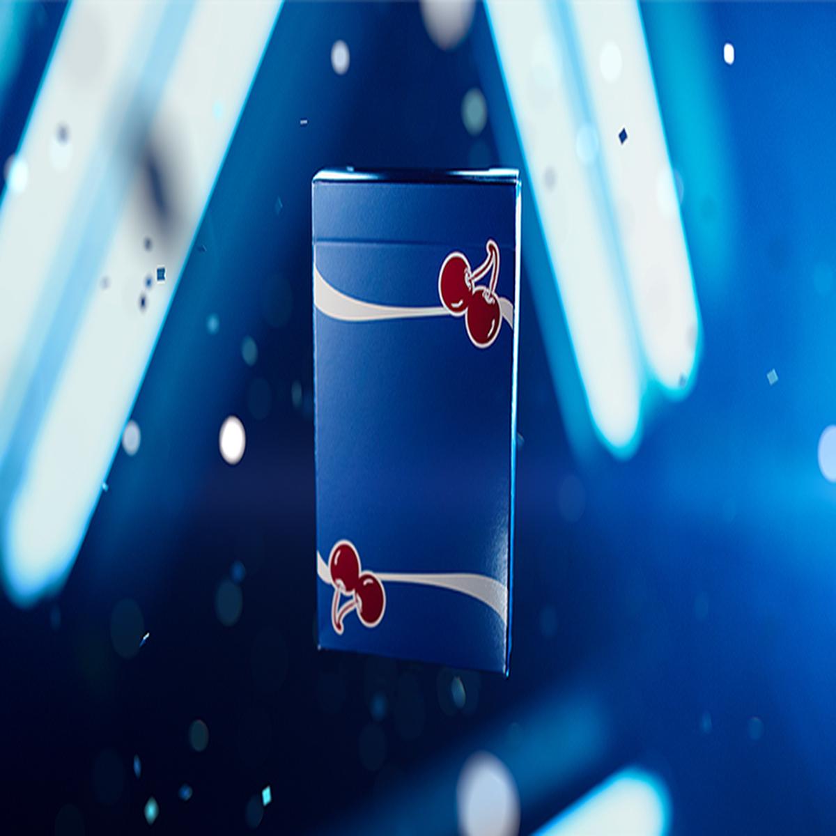 Cherry Casino (Tahoe Blue) Playing Cards