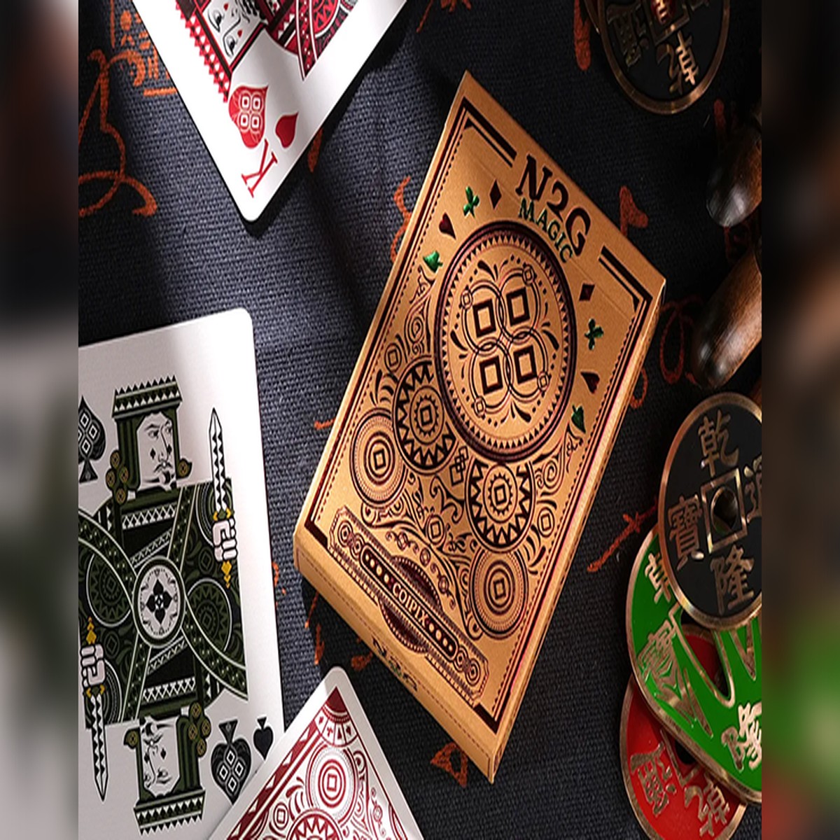 COIPIX (RED) Playing Cards by N2G