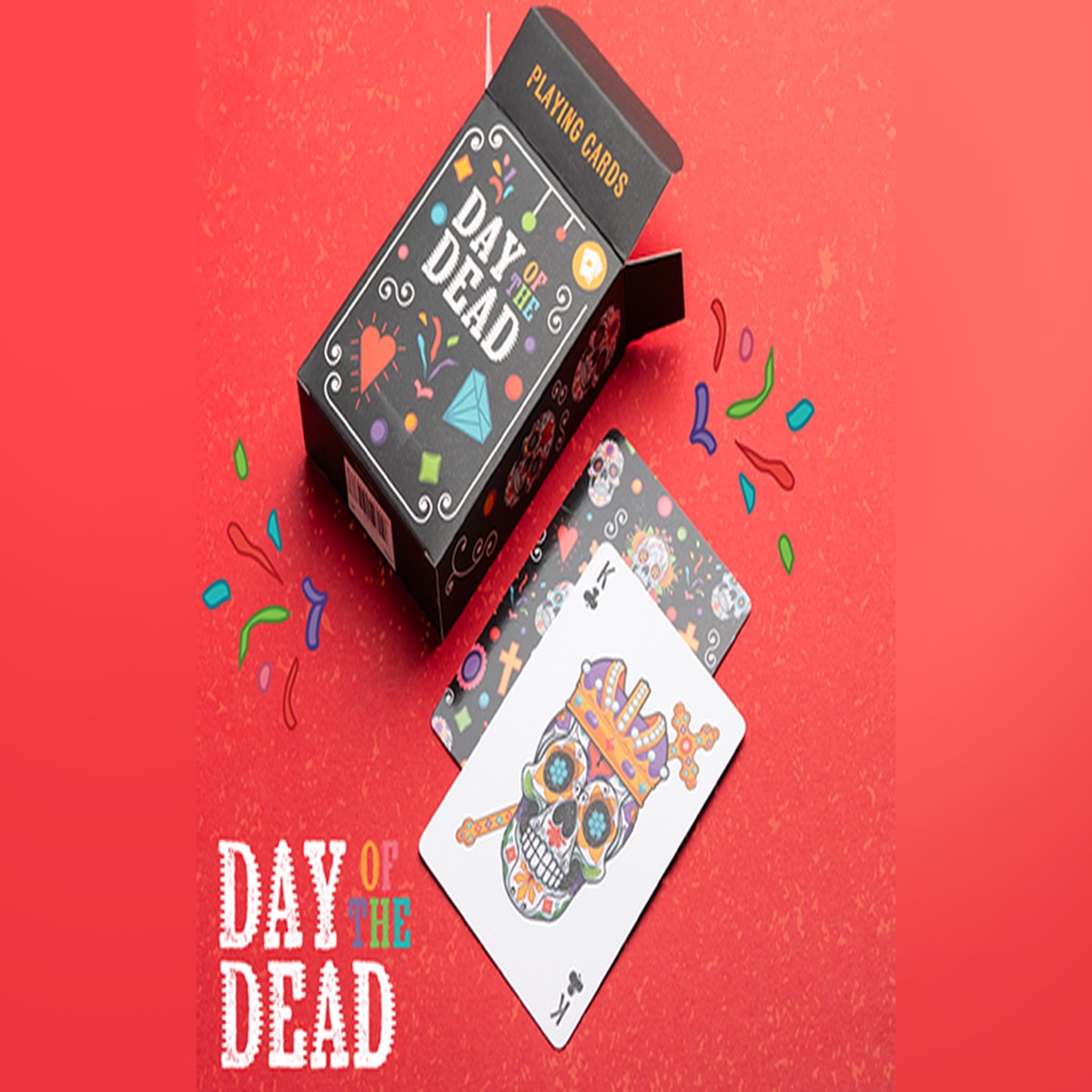 Day of the Dead Playing Cards by Puckator UK