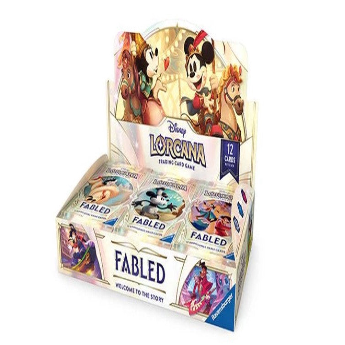 Disney Lorcana Fabled Set 9 Booster Box ( 24 Packs)
