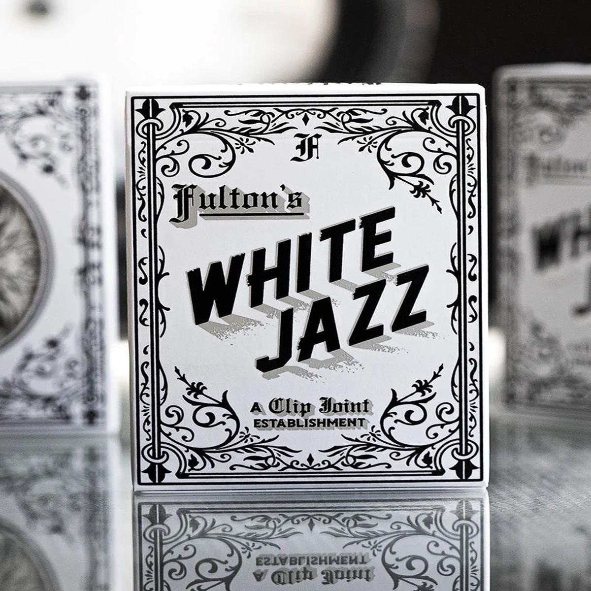 Fulton’s Noir (White Jazz) Playing Cards