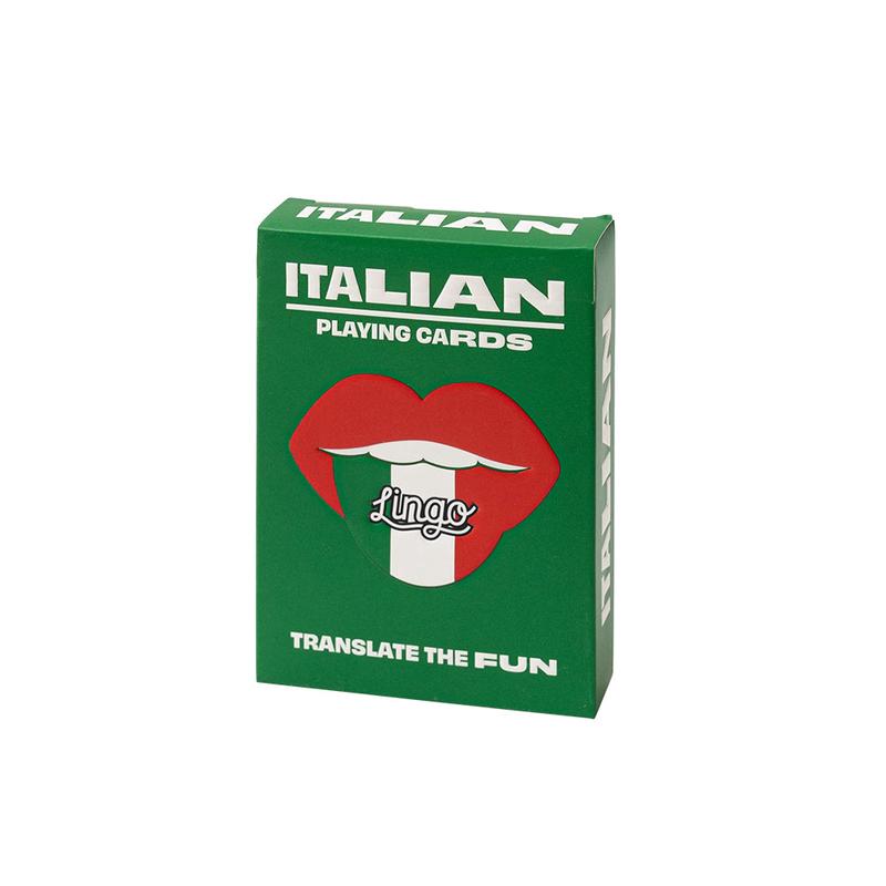 Italian – Lingo Playing Cards