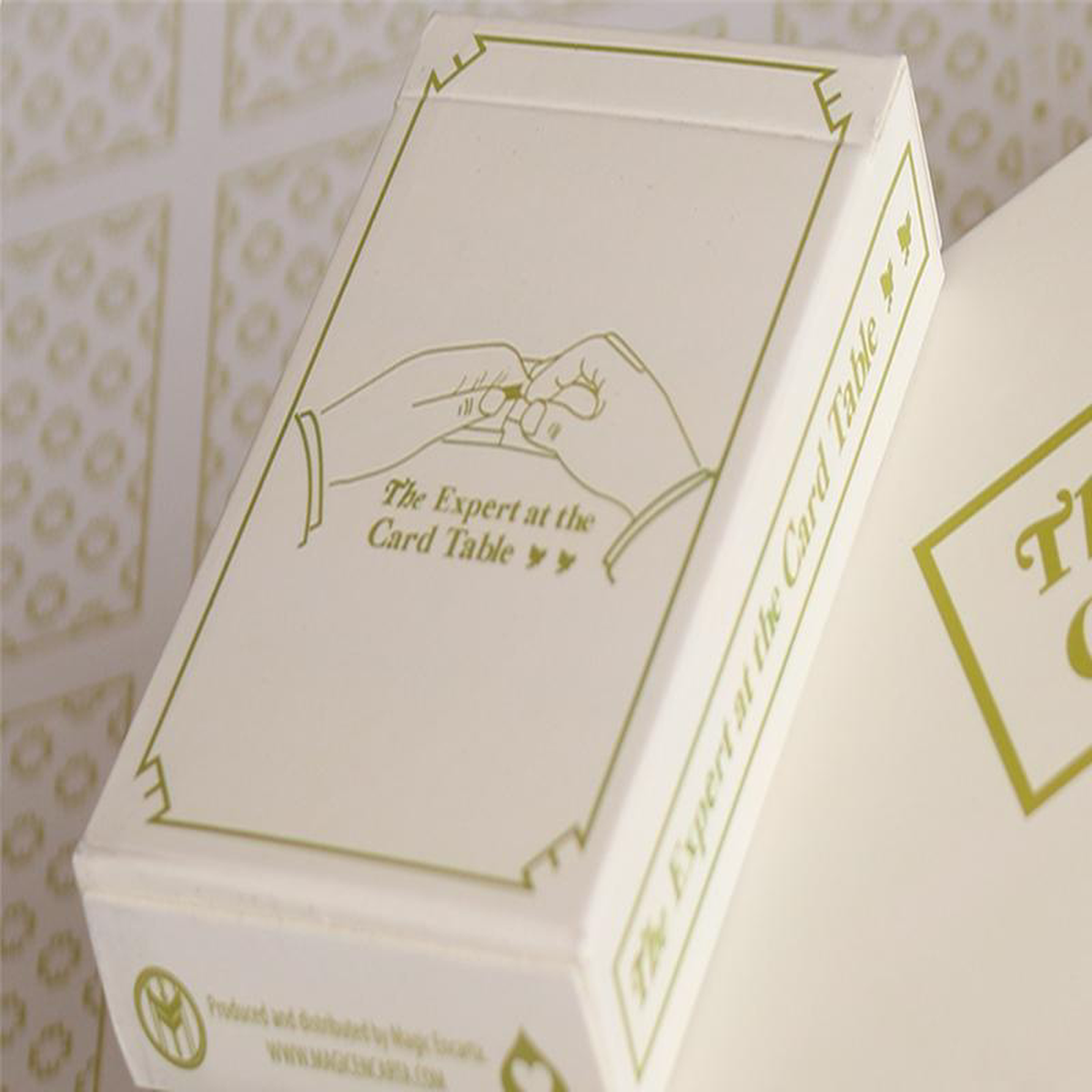 Limited Edition The Expert at the Card Table (White) Playing Cards on sale