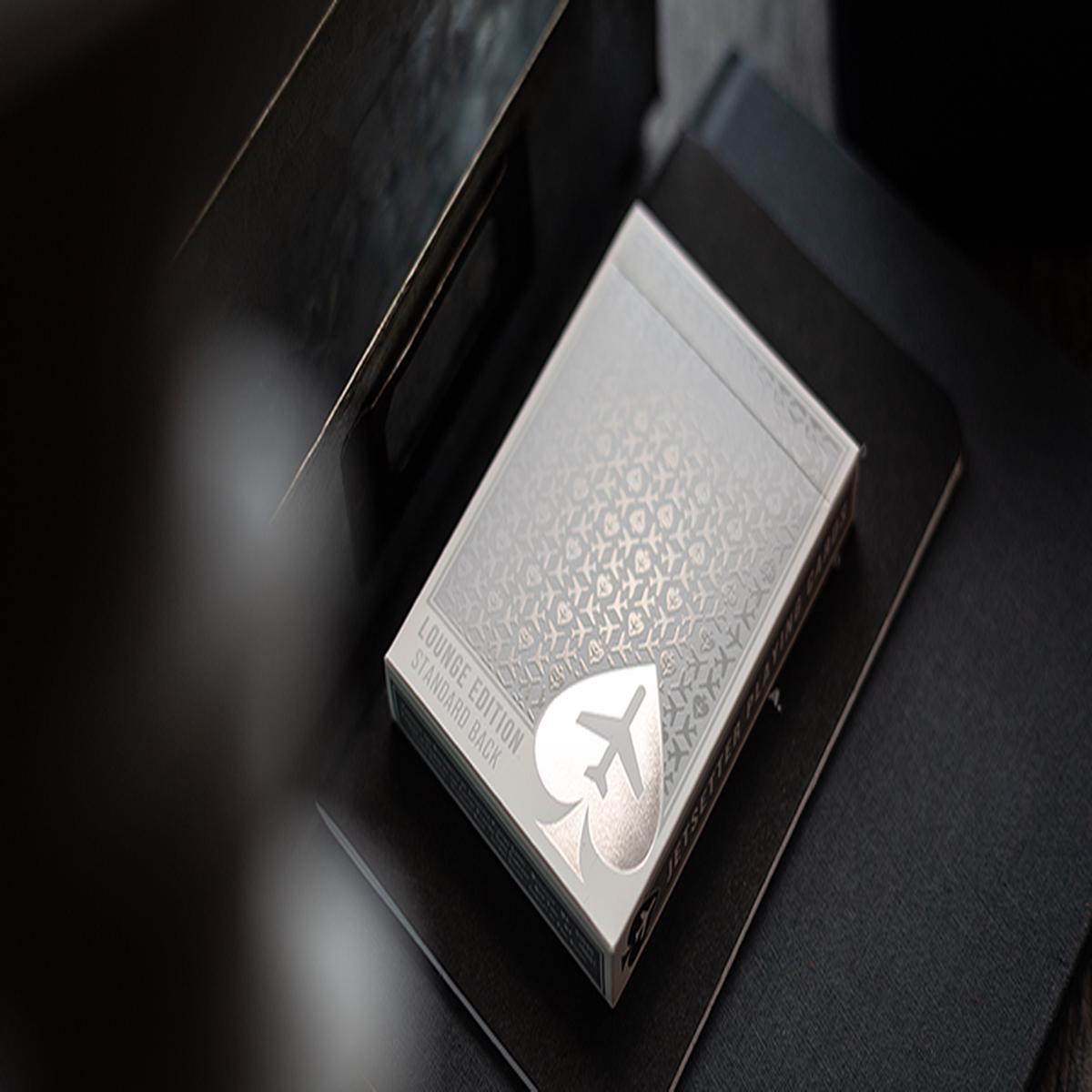 Lounge Edition in Jetway (Silver) | Jetsetter Playing Cards