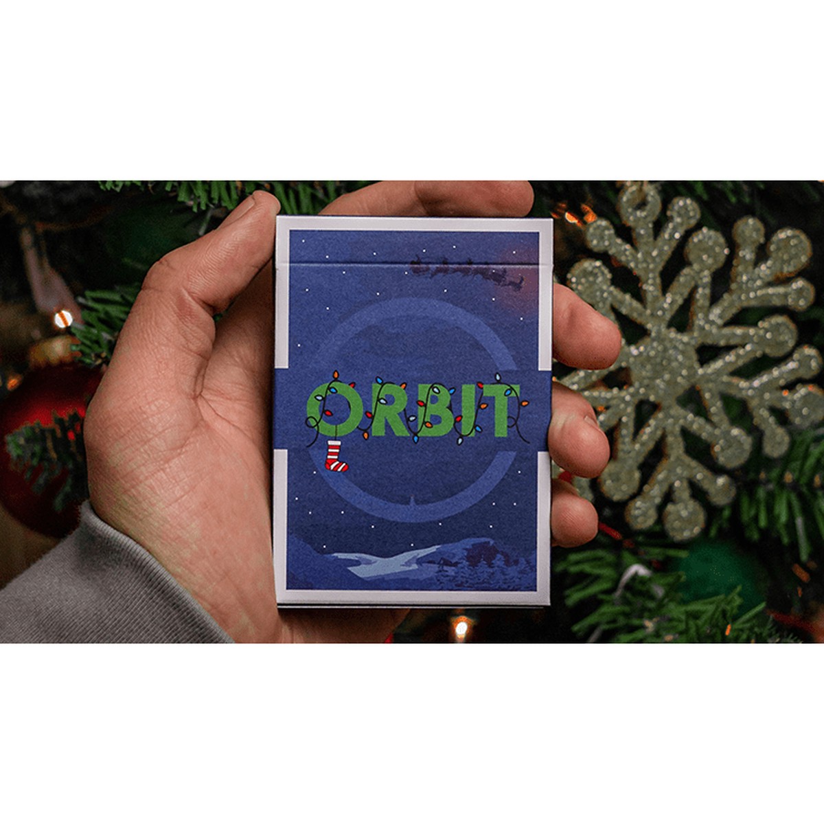 Orbit Christmas Playing Cards
