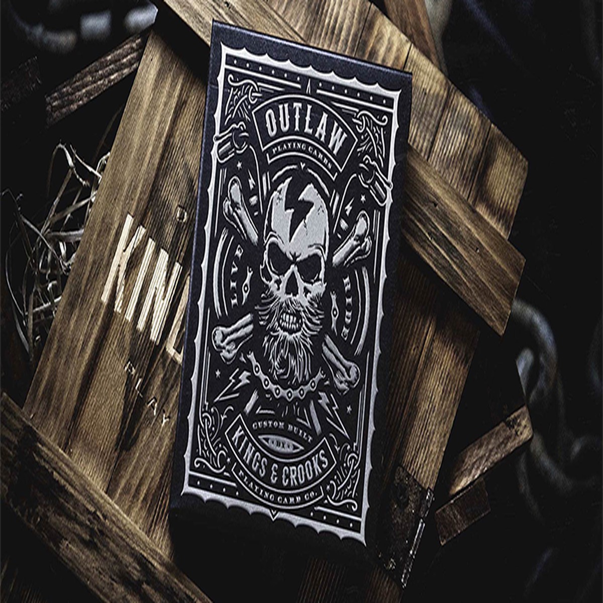Outlaw Playing Cards by Kings & Crooks, on sale