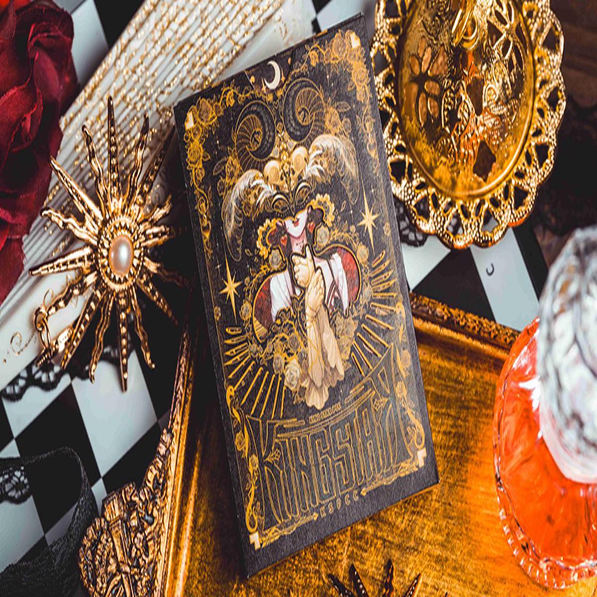 Silence V3 (Black) Playing Cards by KING STAR