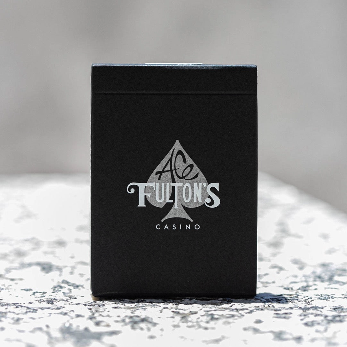 Vintage Back Midnight Fuel Ace Fulton’s 10 Year Anniversary Playing Cards