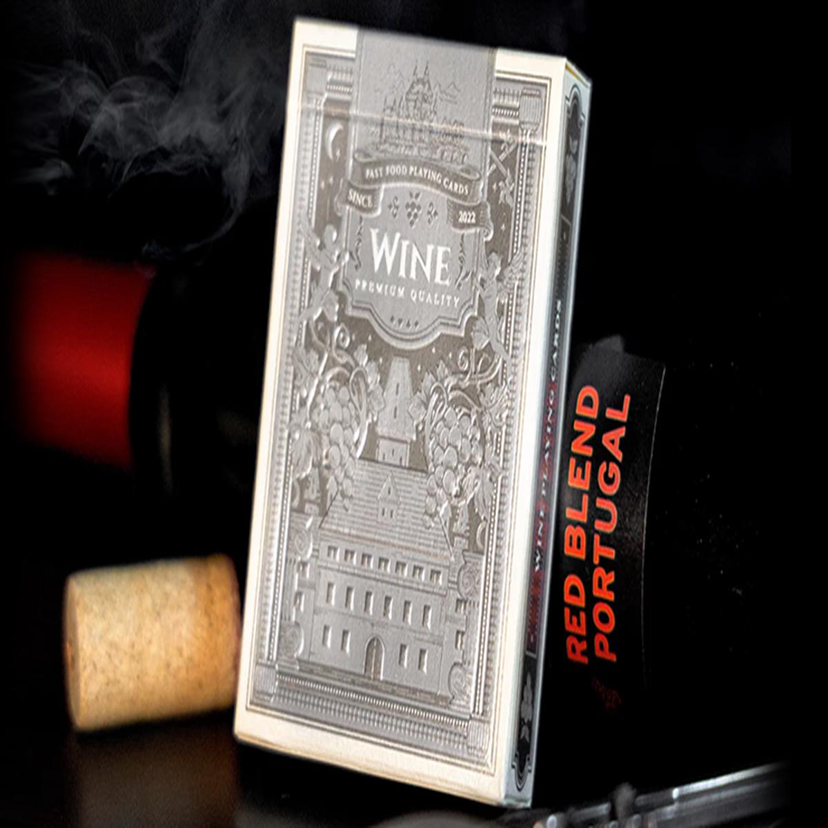 Wine Playing Cards by Fast Foods Playing Cards on sale