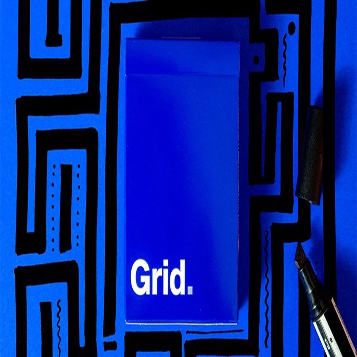 Grid Series Two – Typographic Playing Cards
