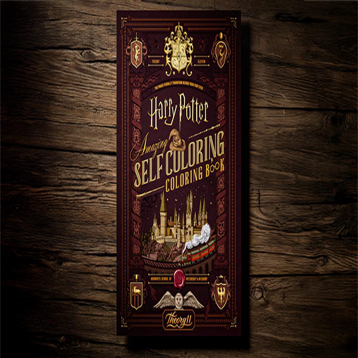Harry Potter Self-Coloring Book