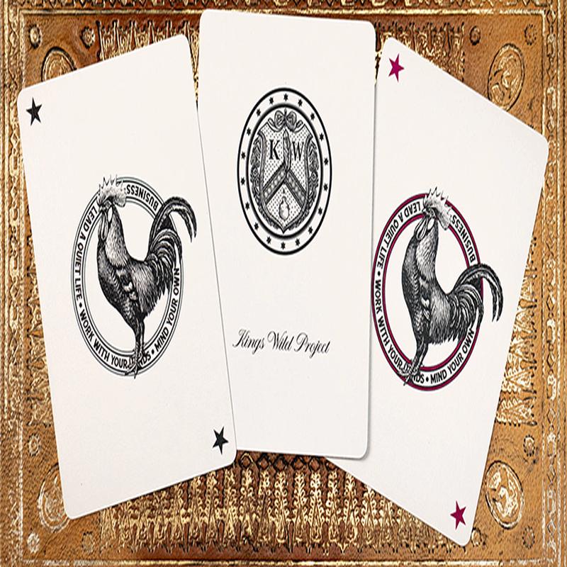 Limited No.13 Table Players Vol.17 Playing Cards by Kings Wild Project