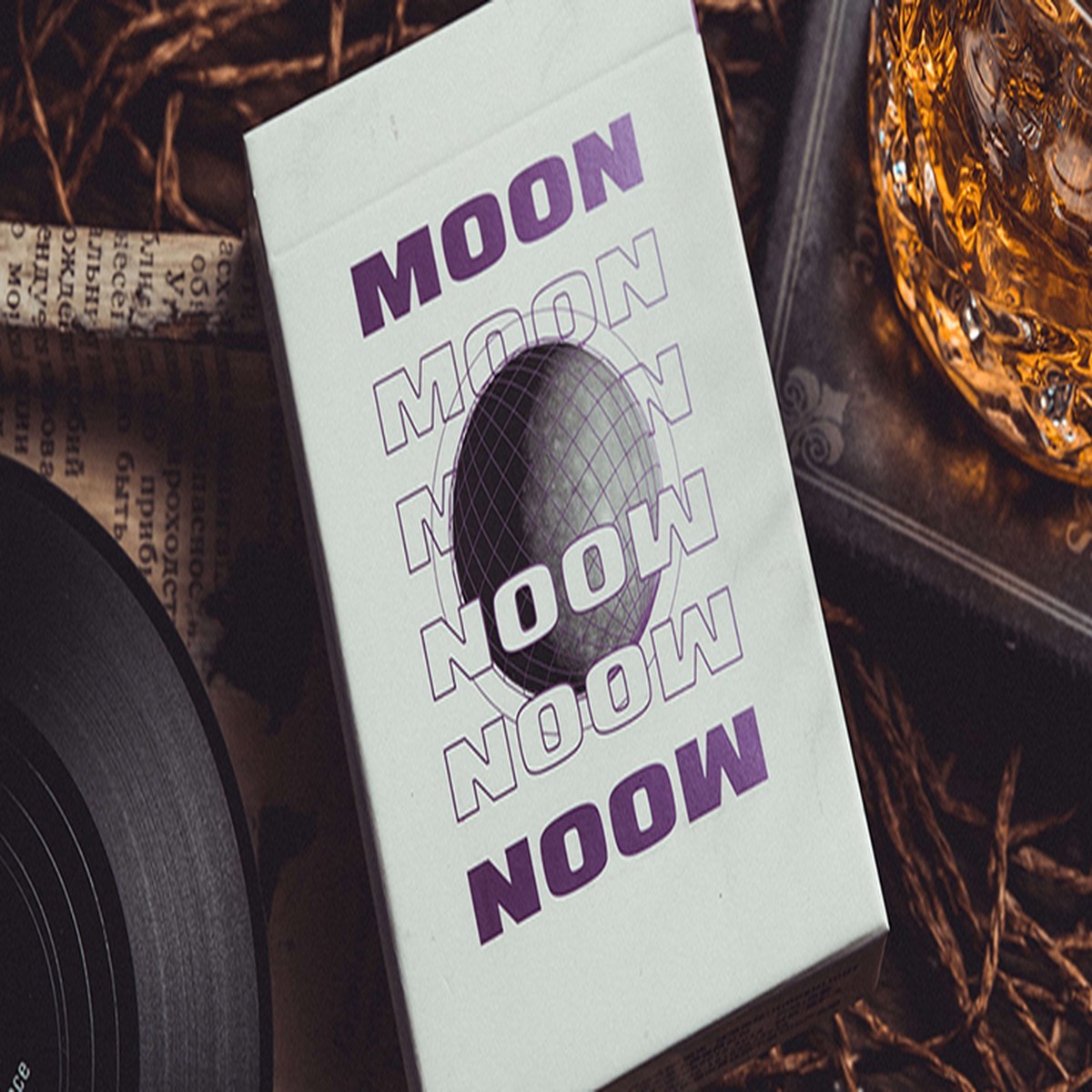 Moon (White) Playing Cards