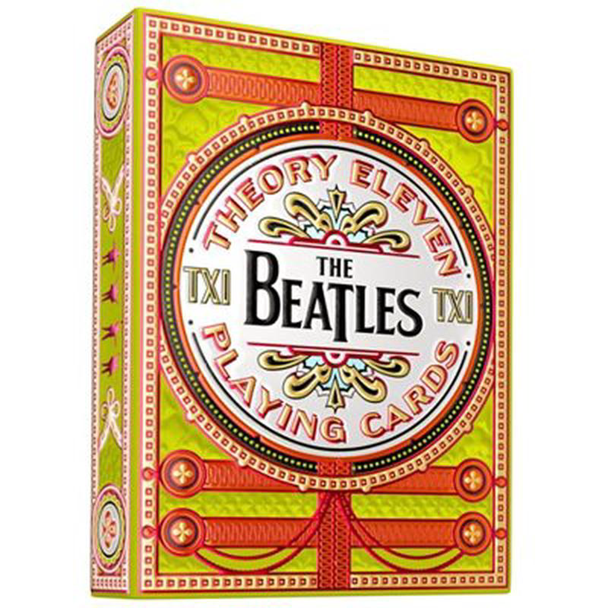 Theory 11 Playing Cards Beatles Green