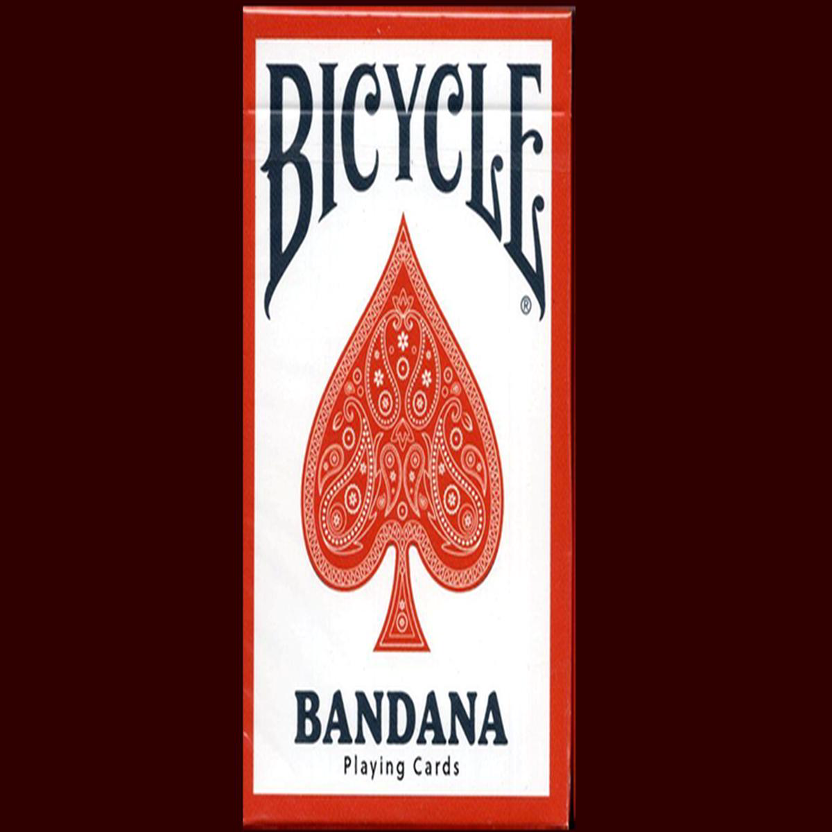 Bicycle Bandana (Red) Playing Cards on sale