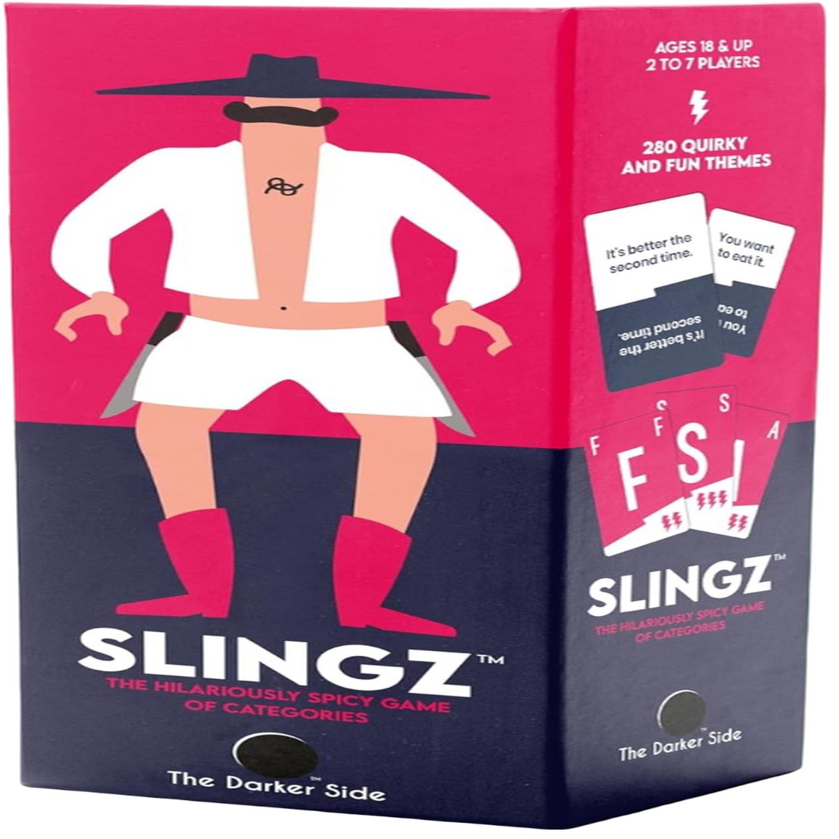 Blue Orange Games Slingz 18+ Card Game (Spicy Version)