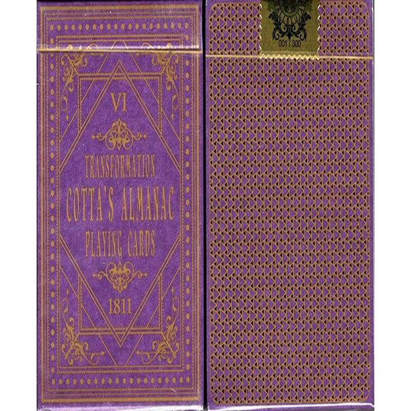 Gilded Cotta’s Almanac #6 (Numbered Seal) Transformation Playing Cards