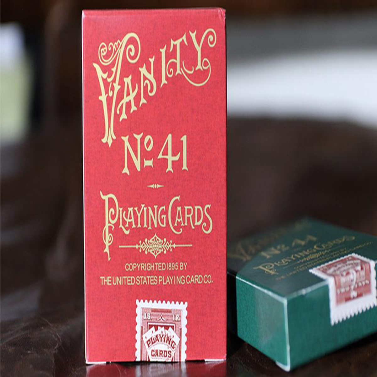 Limited Edition Late 19th Century Vanity Creature (Red) Playing Cards on sale