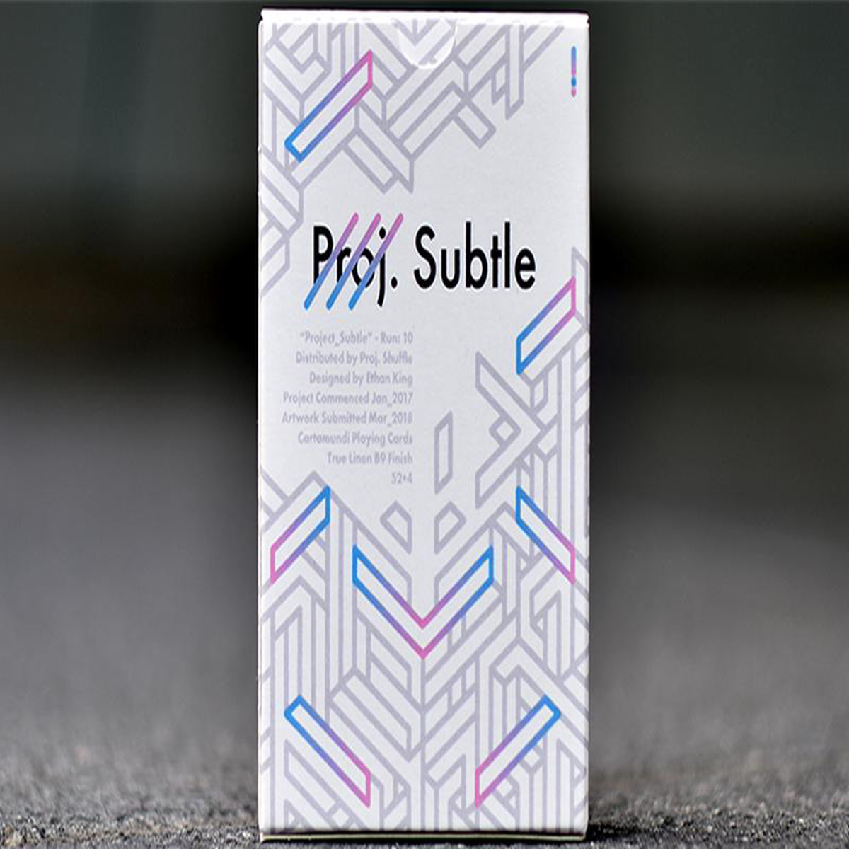 Subtle Playing Cards by Project Shuffle