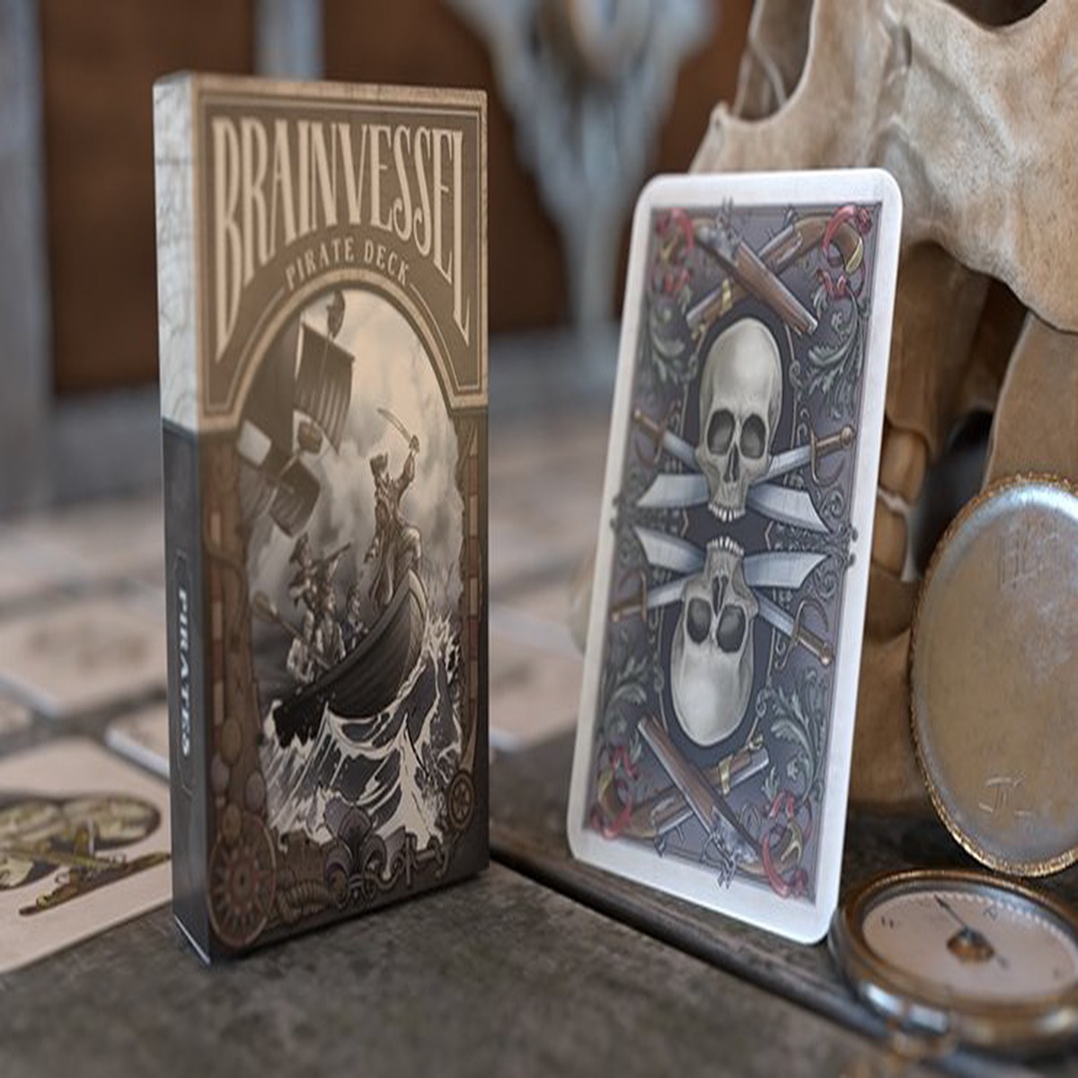 The Pirate Deck (colourised) Playing Cards