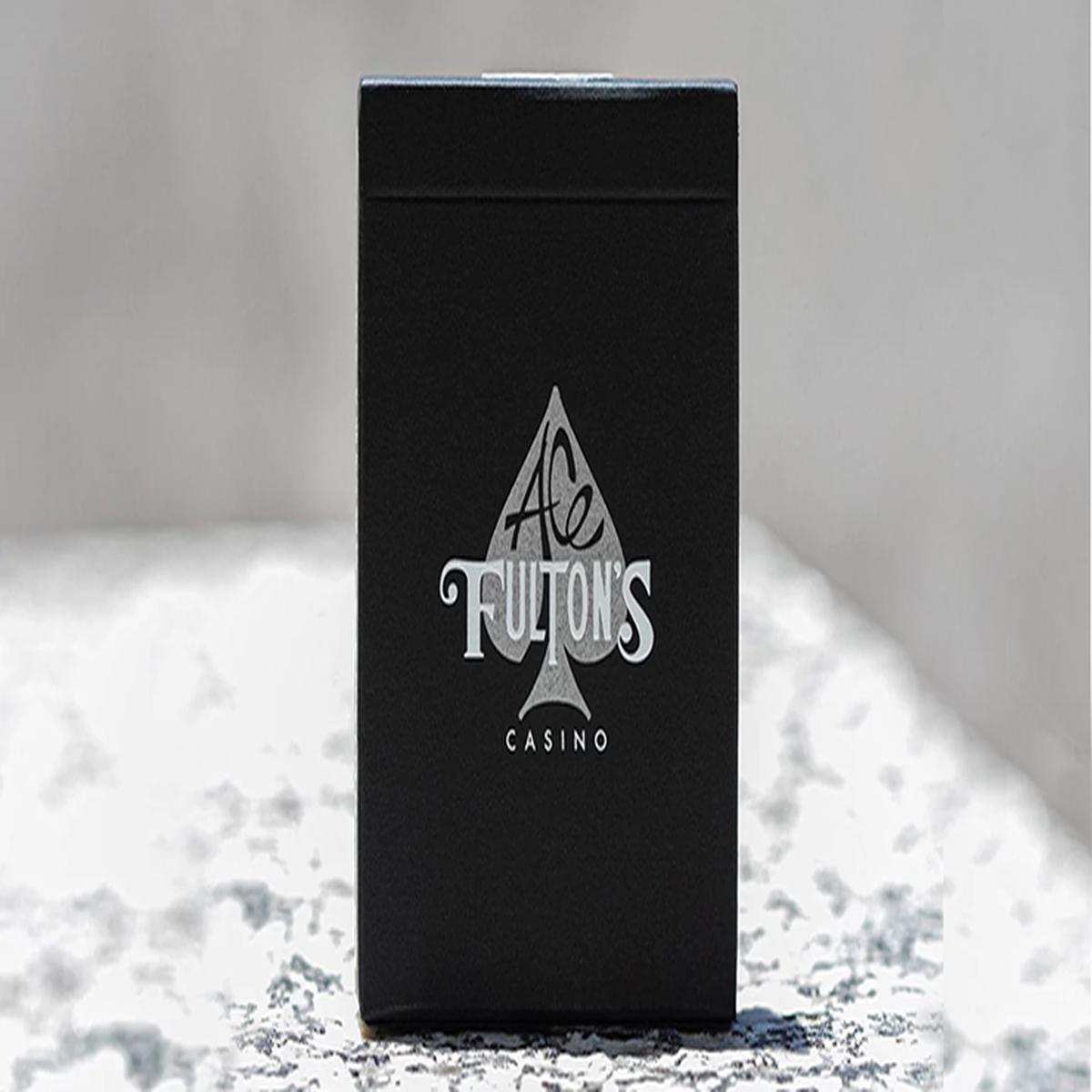 Ace Fulton’s Casino (Black) Playing Cards