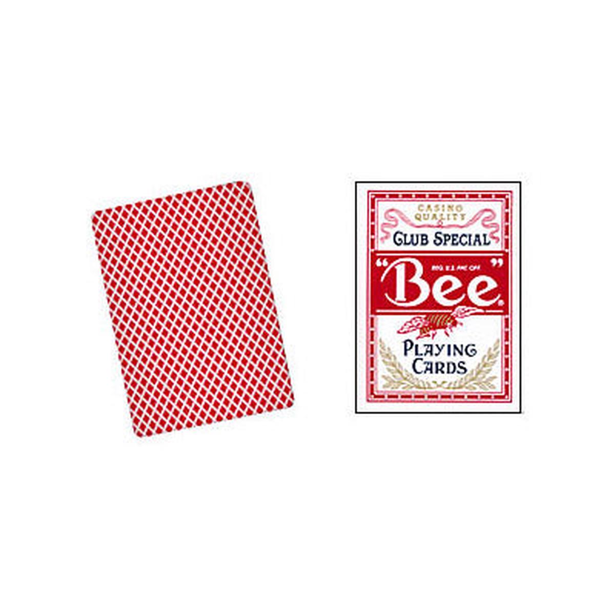 Bee Poker size (Red)