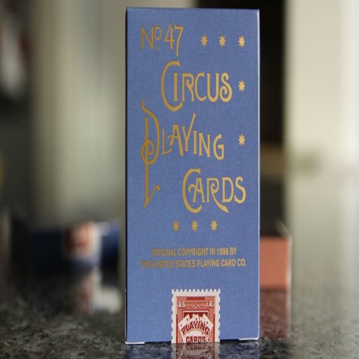 Circus No 47 (Blue) Playing Cards