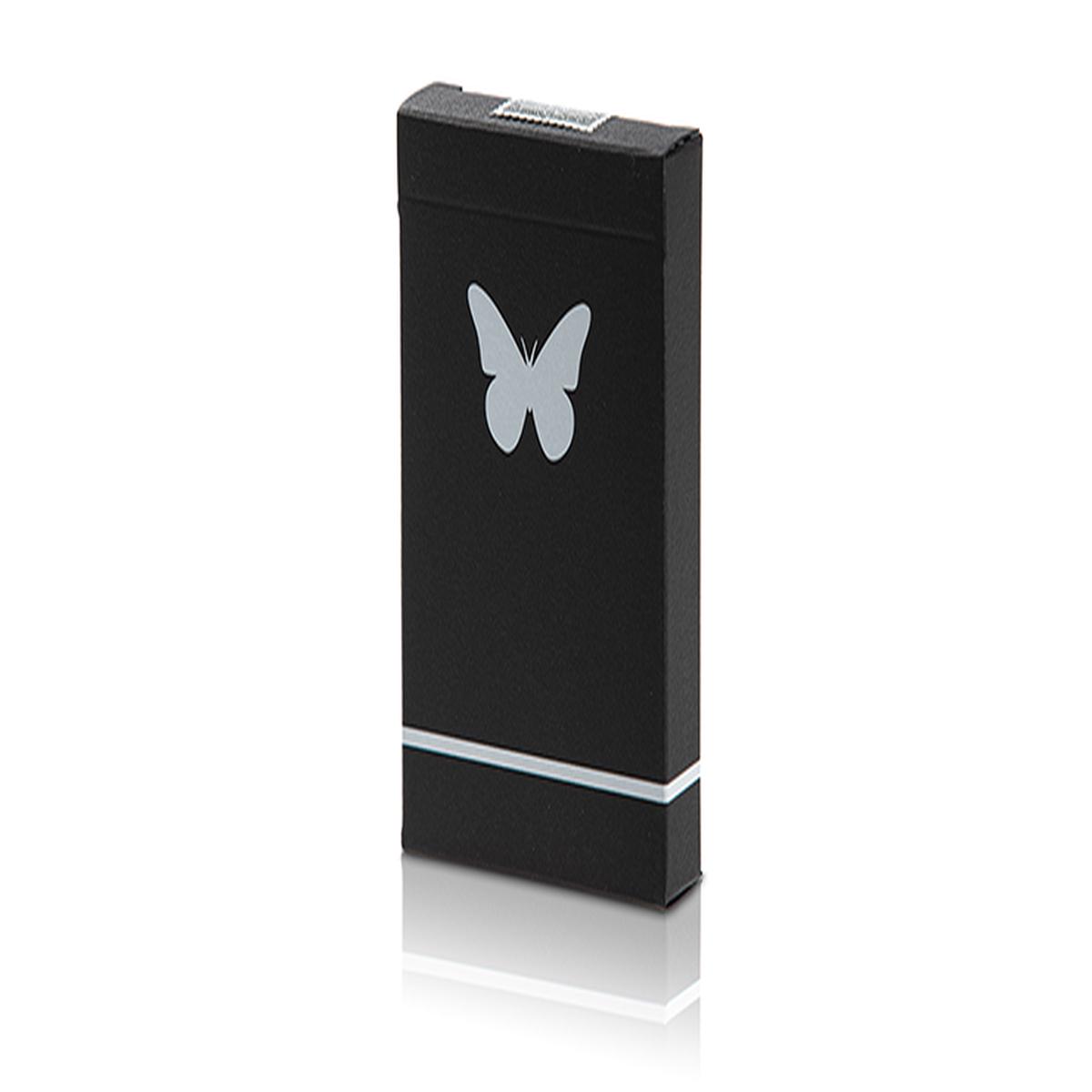 Limited Edition Butterfly Marked (Black and White) Playing Cards