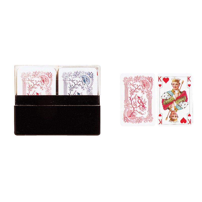 Miniature Patience playing cards – double deck