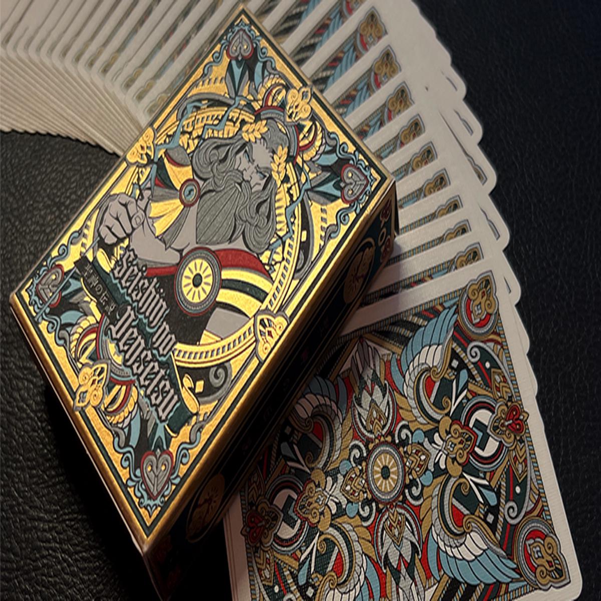 Sacred Legends: Seishin no Densetsu (Gold Edition) Playing Cards by HypieLab