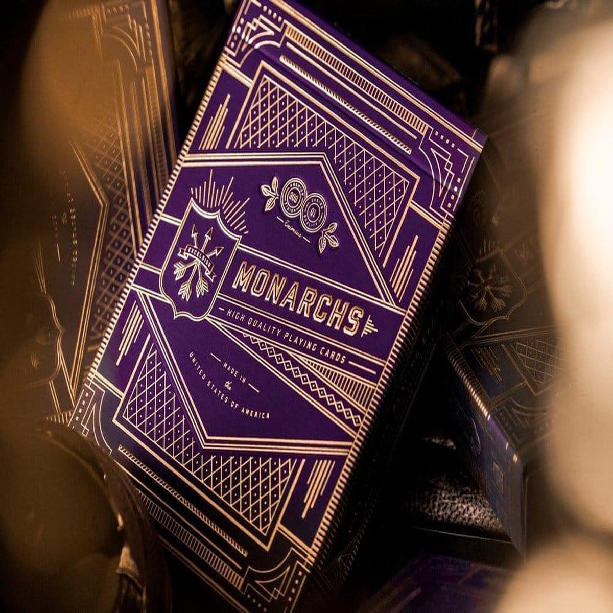Theory 11 Spelkort Monarch Lila