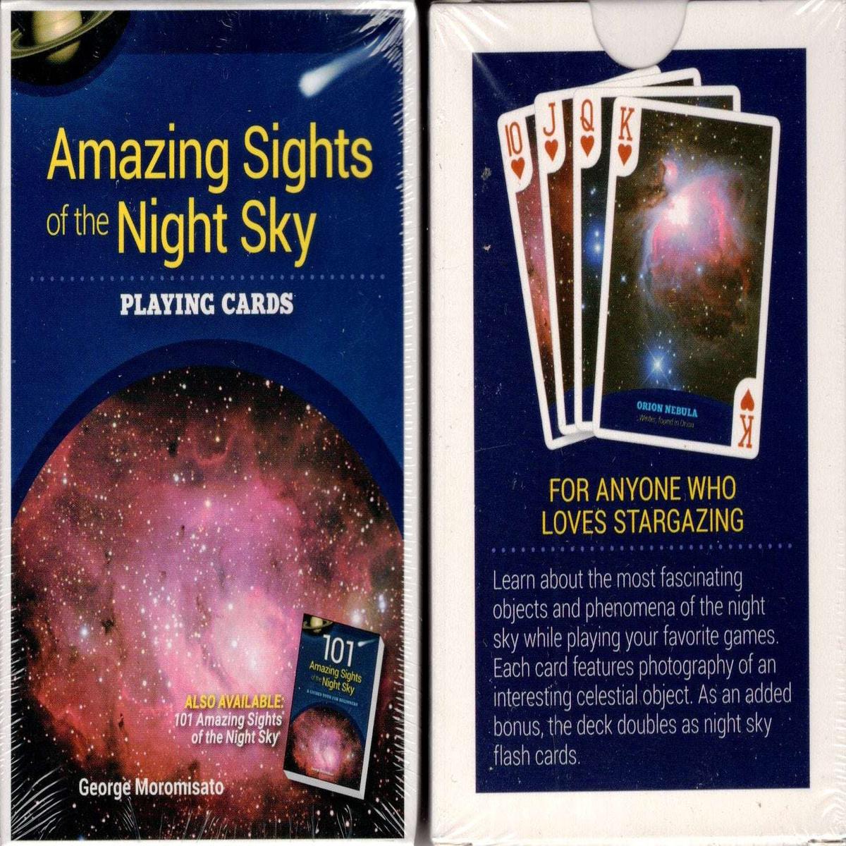 Amazing Sights of the Night Sky Playing Cards