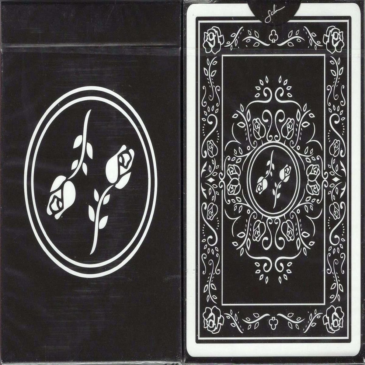 Black Roses Playing Cards USPCC