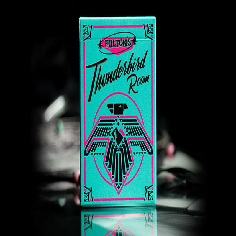 FULTON’S THUNDERBIRD ROOM TURQUOISE EDITION PLAYING CARDS