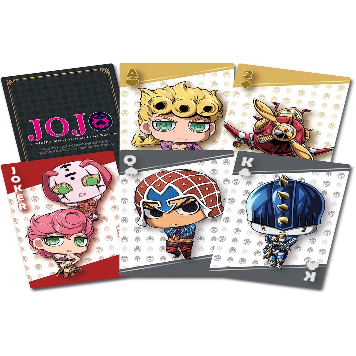 Jojo S4 – Big SD Group Playing Cards