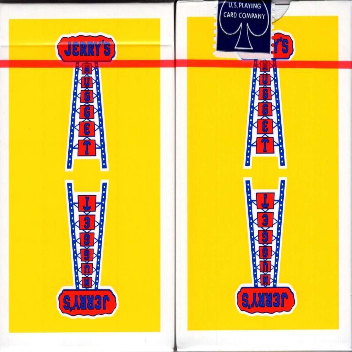 Modern Feel Jerry’s Nugget Yellow Playing Cards USPCC