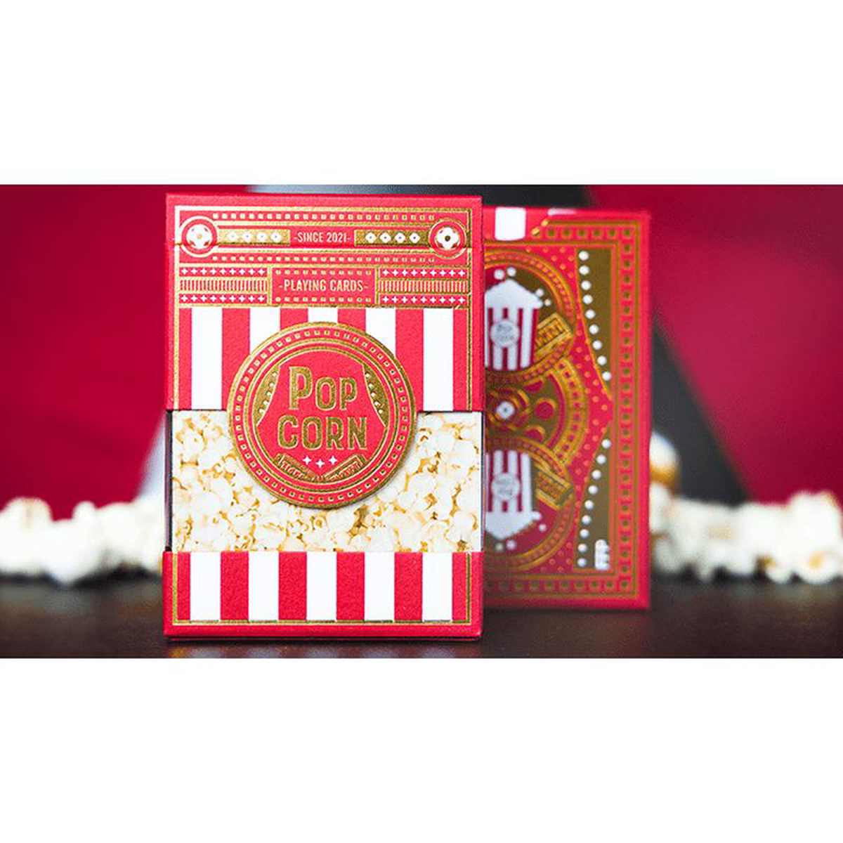 Popcorn Playing Cards by Fast Food Playing Cards