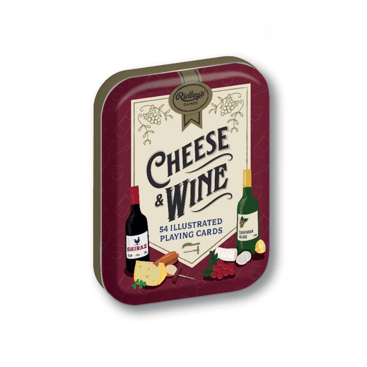 Cheese & Wine Playing Cards