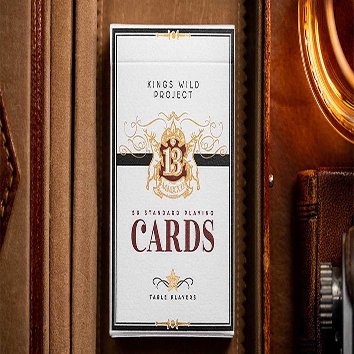 Limited No.13 Table Players Vol.19 Playing Cards by Kings Wild Project