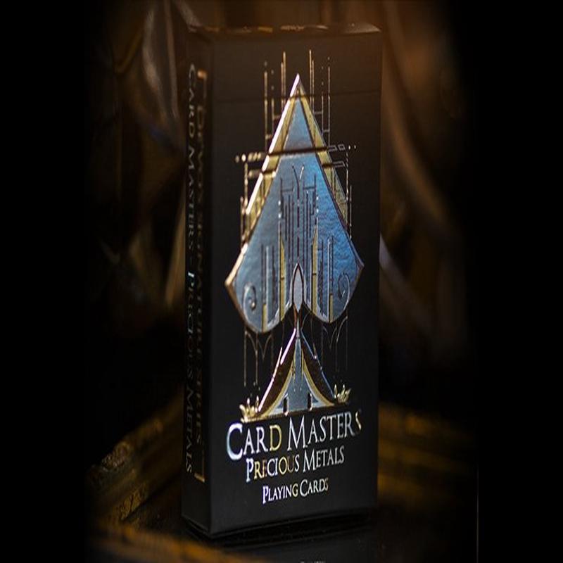 Card Masters Precious Metals (Foil) Playing Cards by Handlordz