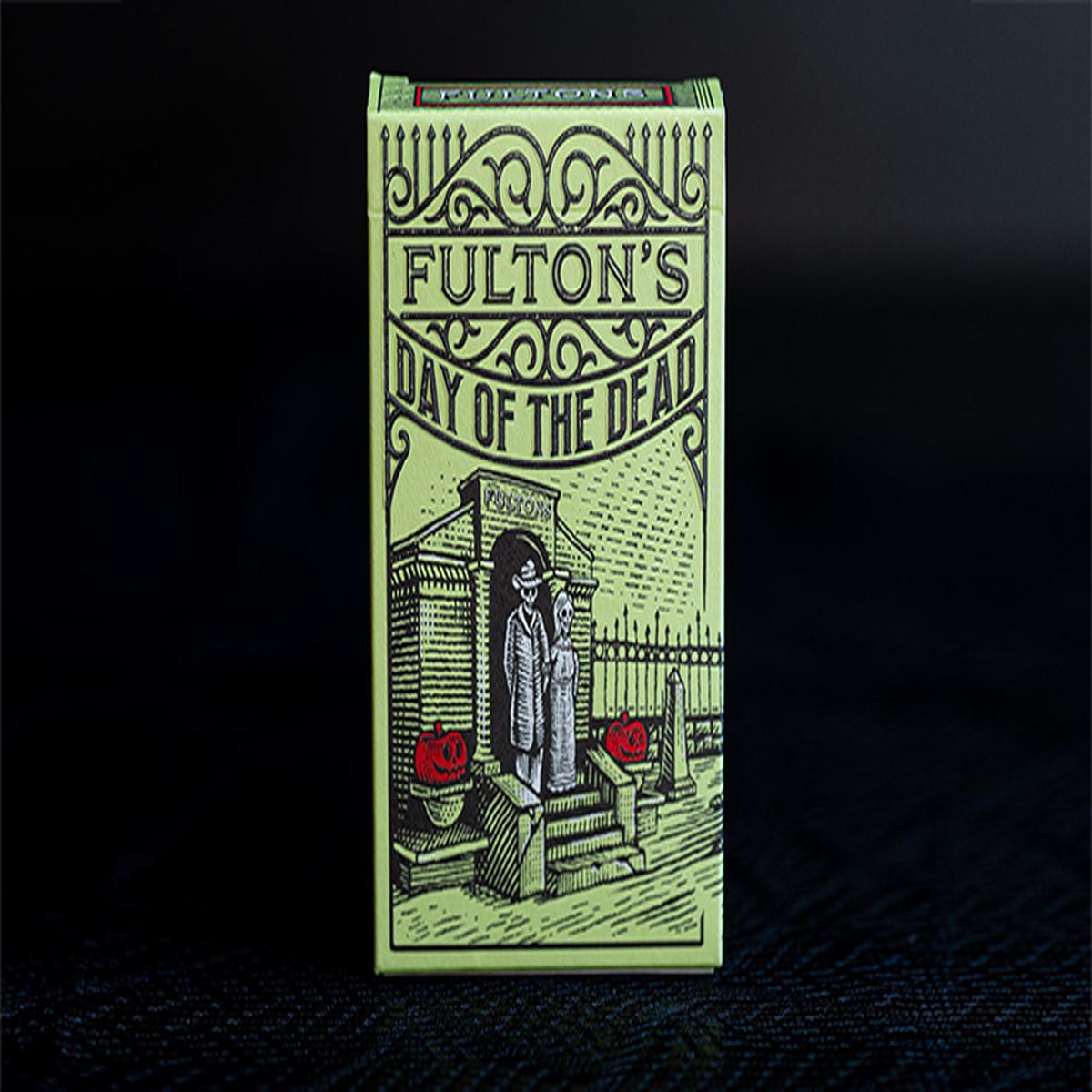 FULTON’S Day Of The Dead Green Edition Playing Cards