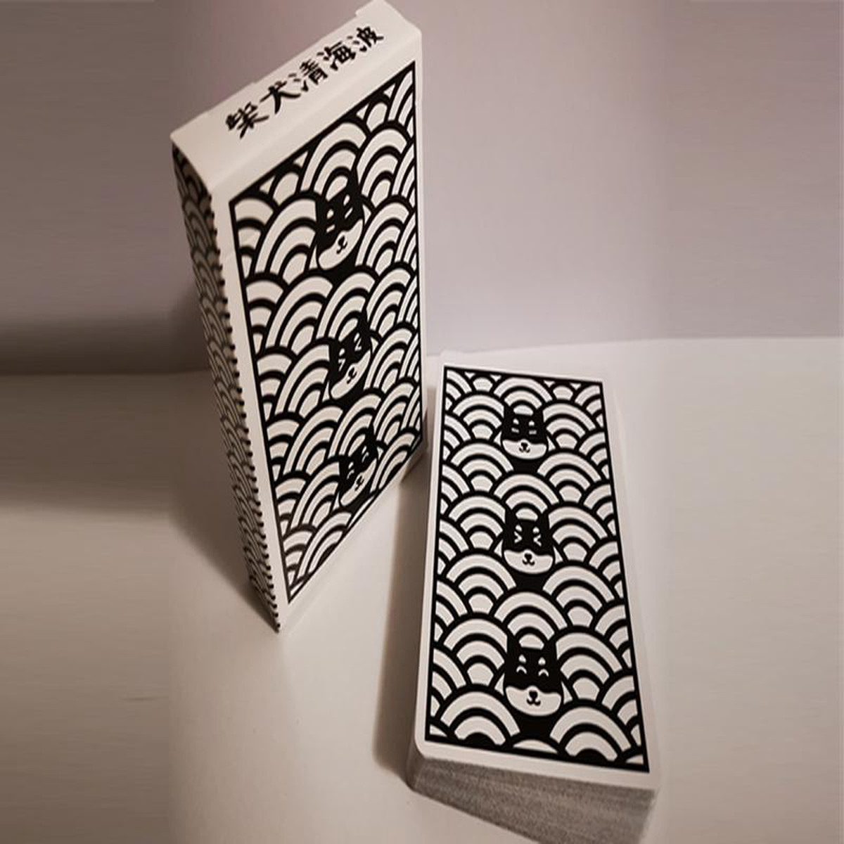 Shiba Seigaiha Playing cards
