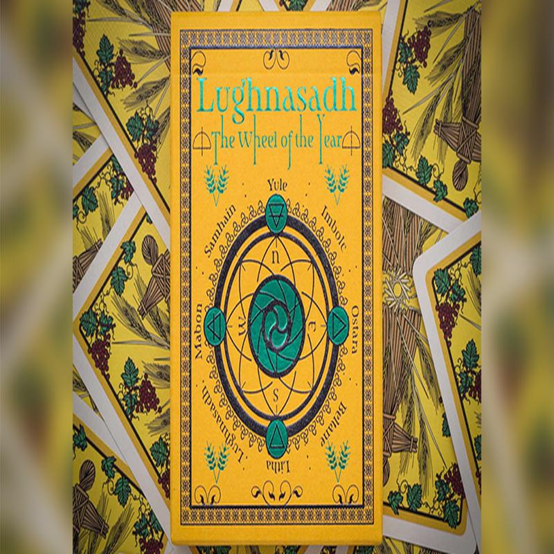 Wheel of the Year Lughnasadh Playing Cards by Jocu, on sale
