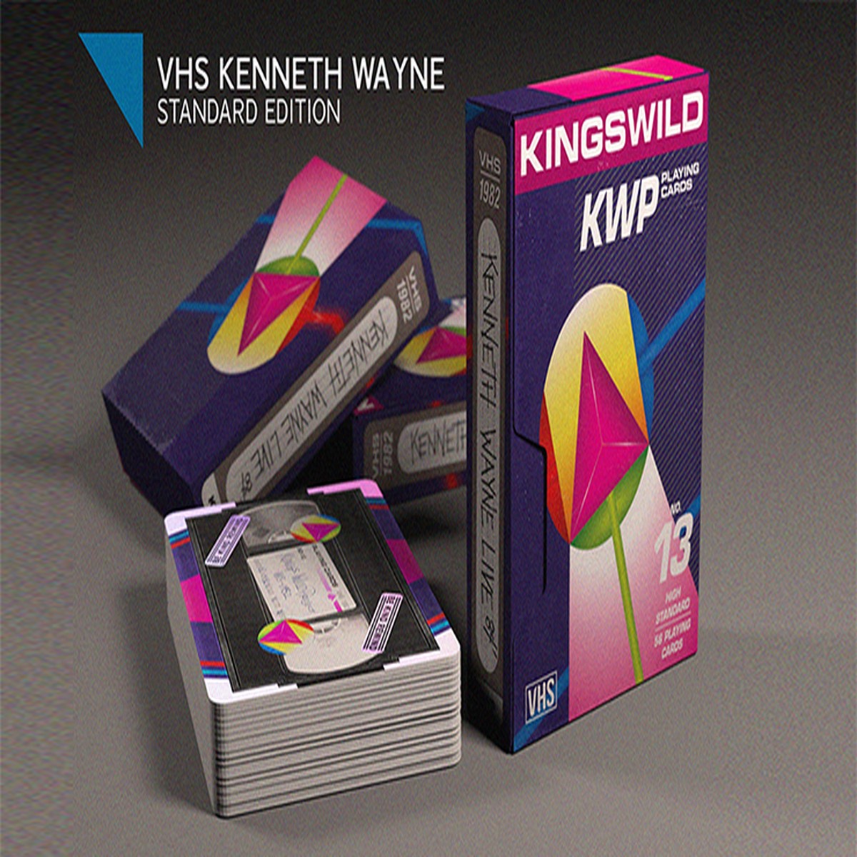 1982 VHS-Kenneth Playing Cards by Kings Wild Project