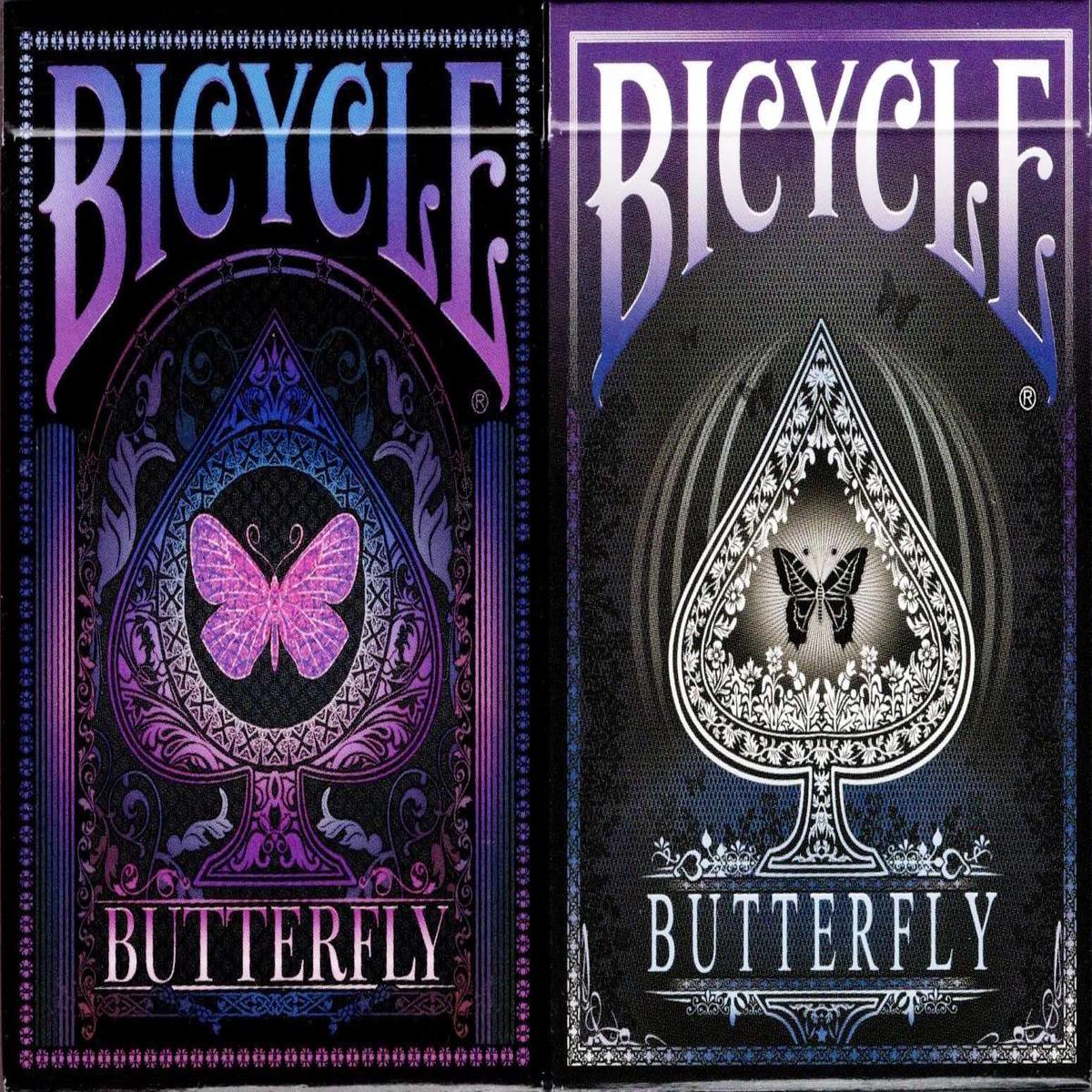 Butterfly Bicycle Playing Cards