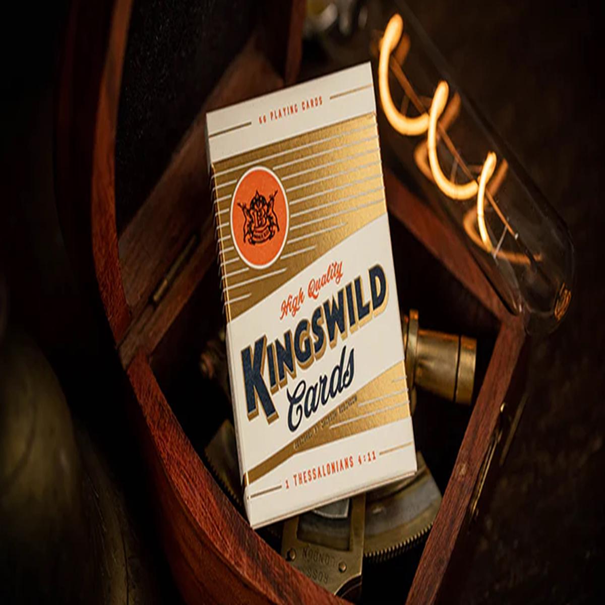 Limited No.13 Table Players Vol.14 Playing Cards by Kings Wild Project