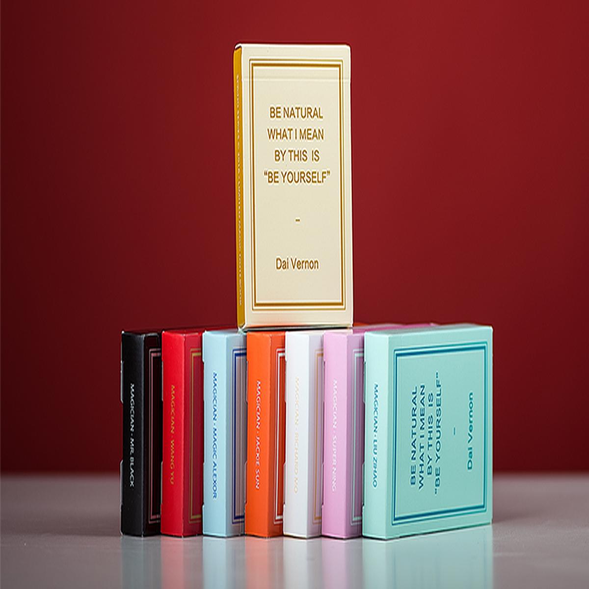 Magic Notebook Deck – Limited Edition (Champagne) by The Bocopo Playing Card Company