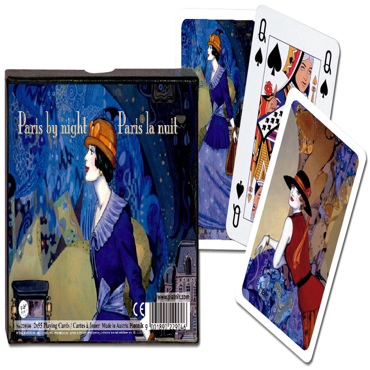 Paris by Night – Piatnik Playing Cards Double Deck