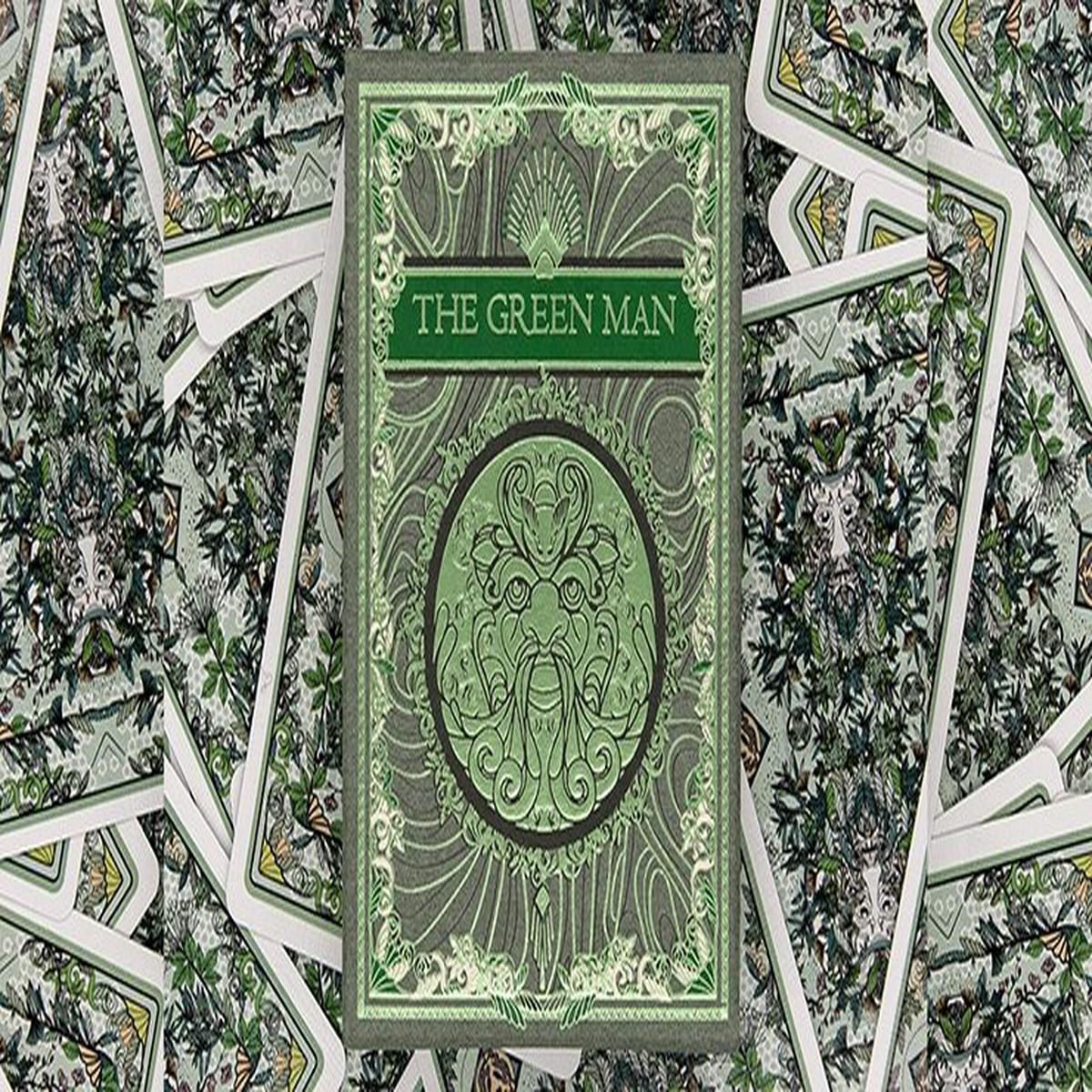 The Green Man Playing Cards (Spring) by Jocu